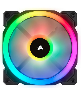 CORSAIR Corsair LL Series, LL120 RGB, 120mm Dual Light Loop RGB LED PWM Fan, Single Pack     (CO-9050071-WW)