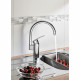 Robinet de cuisine - Chromé - Bec Haut - GROHE Wave Cosmopolitain - 32449001