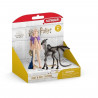 SCHLEICH - Luna et Bébé Sombral - 42636 - Gamme Harry Potter