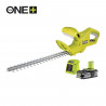 Taille-haies LINEA Ryobi One + RY18HT40A115 - lames 40 cm - écartement 22 mm - 1 batterie lithium+ 18V 1,5 Ah et 1 chargeur 1…