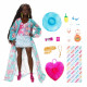 BARBIE EXTRA PLAGE - BARBIE - HPB14 - POUPEE MANNEQUIN BARBIE