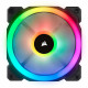 CORSAIR Ventilateur LL120  RGB - Diametre 120mm - LED RGB - Lightning Node Pro - Triple Pack (CO-9050072-WW)