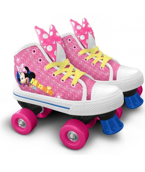 DISNEY MINNIE Patins a roulettes Quad - Taille 28