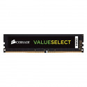 Mémoire RAM - CORSAIR - Value Select DDR4 - 4GB 1x4GB DIMM - 2400 MHz  - 1.20V - Noir (CMK16GX4M2A2666C)