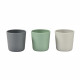 BEABA, Lot de 3 verres silicone