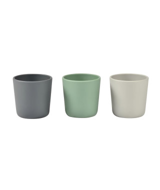 BEABA, Lot de 3 verres silicone