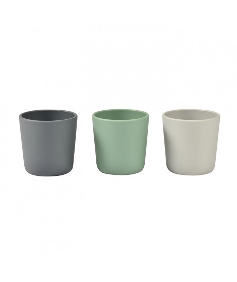 BEABA, Lot de 3 verres silicone