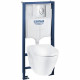 Solido Kit d'installation complet pour WC suspendu - Hauteur 1,13m - GROHE - 39583000