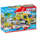 PLAYMOBIL - 71202 - City Action Les Secouristes - Ambulance avec effets lumineux et sonore