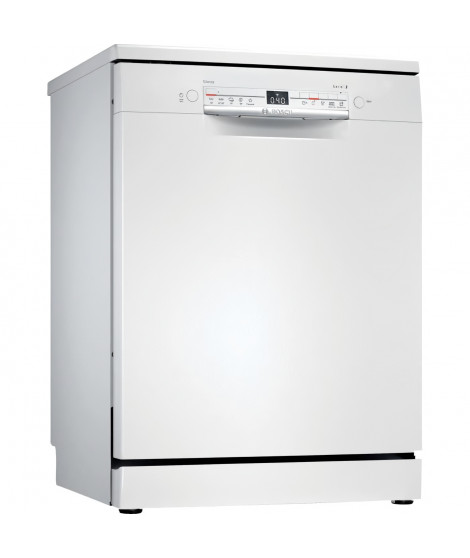 Lave-vaisselle pose libre BOSCH SMS2ITW45E SER2 - 12 couverts - Induction - L60cm - 48dB - Blanc