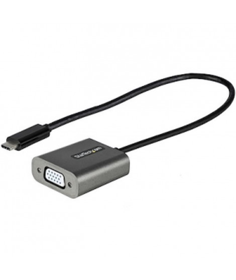 StarTech.com - CDP2VGAEC - Convertisseur USB C 1080p vers VGA  - USB Type-C vers Écran VGA - Câble 30cm