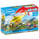 PLAYMOBIL - 71203 - City Action Les Secouristes - Hélicoptere de secours