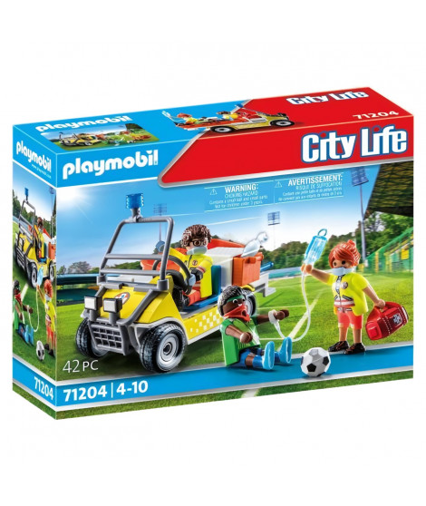 PLAYMOBIL - 71204 - City Action Les Secouristes - Véhicule de secours