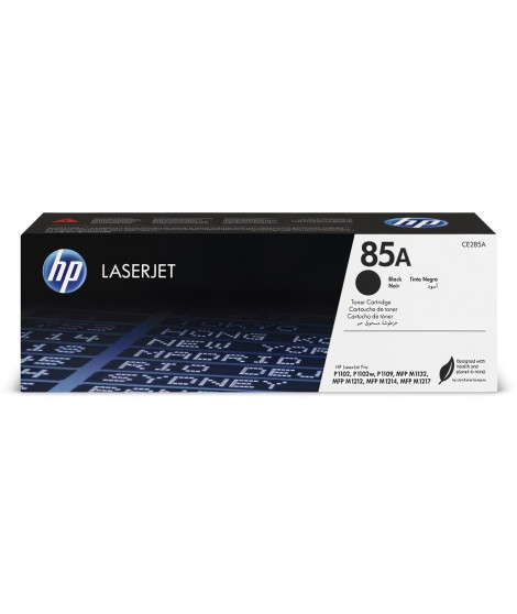 TONER HP 85A (CE285A) noir - cartouche authentique pour imprimantes HP LaserJet P1102/P1106/M1132MFP/M1212MFP/m1217MFP