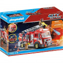 PLAYMOBIL - 71233 - City Action - Camion de pompiers avec grande échelle