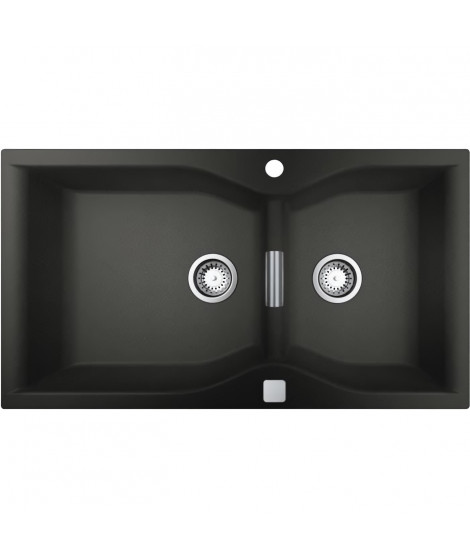 Evier de cuisine - Quartz composite - Gris granite - A encastrer par le dessus - GROHE K700 - 31658AT0