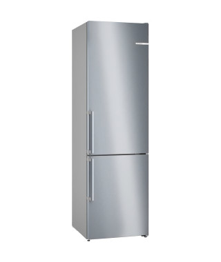 Réfrigérateur combiné pose-libre BOSCH - KGN39AIAT - 2 portes - réfrigérateur: 260 l - congélateur: 103 l - 203X60X67cm - INOX