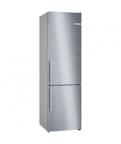 Réfrigérateur combiné pose-libre BOSCH - KGN39AIAT - 2 portes - réfrigérateur: 260 l - congélateur: 103 l - 203X60X67cm - INOX