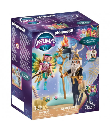 PLAYMOBIL - 71235 - AYUMA - Centaure avec Knight Fairy Hildi