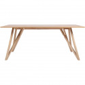 Table a manger - plateau placage frene- Scandinave -L 180 cm- Sawyer