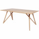 Table a manger - plateau placage frene- Scandinave -L 180 cm- Sawyer