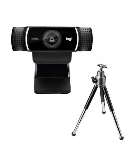 LOGITECH - Webcam Stream Full HD C922 Pro - Noir