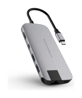 HYPER Hub USB-C Hyper SLIM - Gris