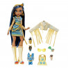 Monster High - Cleo de Nile avec animal de compagnie - Poupée - 4 ans et + - MONSTER HIGH - HHK54 - POUPEE MANNEQUIN MONSTER …