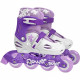 STAMP Roller en ligne Enfant Fille Violet Ajustables 30 a 33