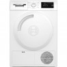 Seche-linge pompe a chaleur BOSCH WTH83014FR SER4 - 8 kg - Classe A+ - Tambour Inox - Blanc