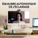 Webcam - Full HD 1080p - LOGITECH - Brio 100 - Microphone intégré - Graphite - (960-001585)