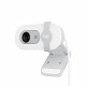 Webcam - Full HD 1080p - LOGITECH - Brio 100 - Microphone intégré - Blanc cassé - (960-001617)