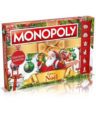 MONOPOLY NoeL - Jeu de plateau - WINNING MOVES