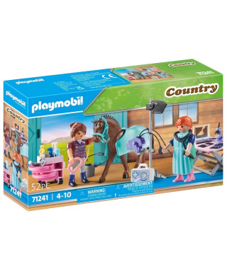 PLAYMOBIL - 71241 - Country - Vétérinaire équin