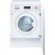 Lave-linge séchant tout intégrable BOSCH WKD28543FR SER6 - 7 kg / 4 kg - Induction - L60cm - 1355 trs/min - Blanc