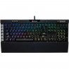 CORSAIR - Clavier Gaming K95 RGB - Mécanique - Rétroéclairage RGB - Platinum Cherry MX Brown - AZERTY - (CH-9127012-FR)