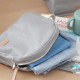 BEABA, Trousse de toilette bébé canvas gris perle