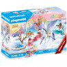 PLAYMOBIL - 71246 - Princesses - Caleche et cheval ailé