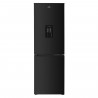 Réfrigérateur congélateur bas - CONTINENTAL EDISON - 325L - Total No Frost - distributeur d'eau- Noir