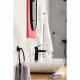 Mitigeur monocommande lavabo - GROHE Start - 237462432 - Noir mat - Taille M - Bec moyen - Economie d'eau