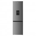 Réfrigérateur congélateur bas - CONTINENTAL EDISON - 325L - Total No Frost - distributeur d'eau- Inox