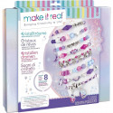 Make It Real - Coffret Bijoux Cristaux De Reve Envoutants - Fabrication de bijoux enfants - Des 8 ans - Lansay