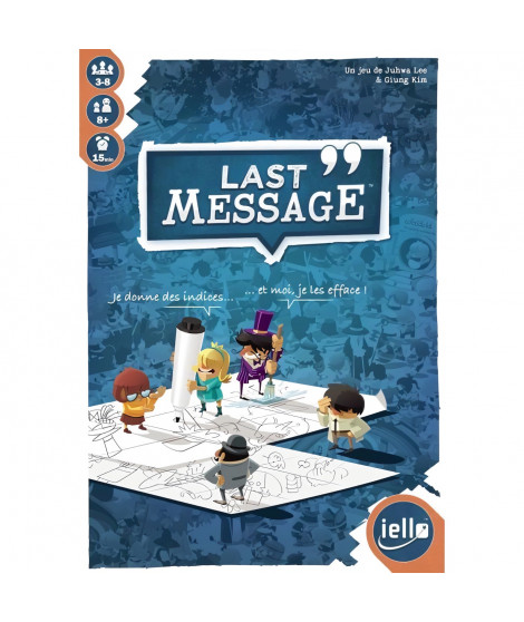 LAST MESSAGE - Jeu de société - Ambiance - Des 8 ans - IELLO - 51823