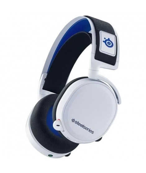 Casque Gamer STEELSERIES Arctis 7P+ (PS5/PS4) - Sans fil, Son Surround 7.1, Autonomie 30h