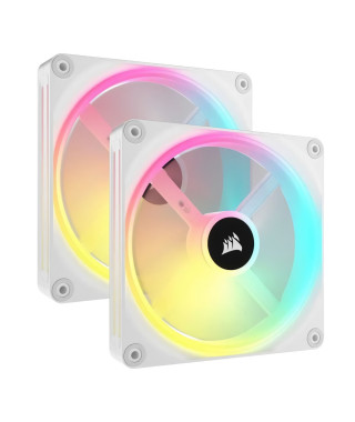 CORSAIR - QX RGB Series - iCUE LINK QX140 RGB WHITE - Ventilation PC - 140mm - Starter Kit