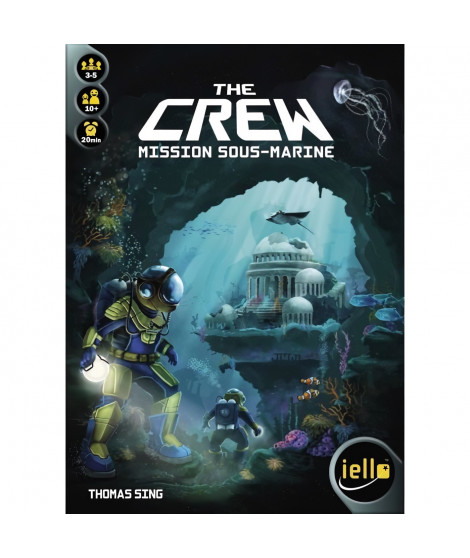 THE CREW : MISSION SOUS-MARINE - Jeu de société - Jeu de Plis - Coopératif - 51832