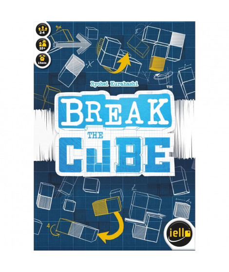 BREAK THE CUBE - Jeu de société - Réflexion - IELLO 51950