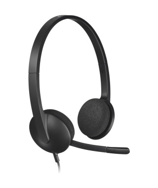 LOGITECH -  Casque filaire USB Stereo H340 - Noir