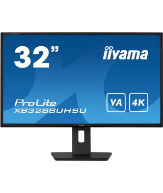 Ecran PC - IIYAMA - XB3288UHSU-B5 - 32 VA LED 4K 3840 x 2160 - 3ms - 60Hz - 2 x HDMI 1 x DP