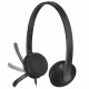 LOGITECH -  Casque filaire USB Stereo H340 - Noir